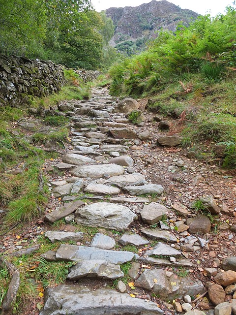 rugged path